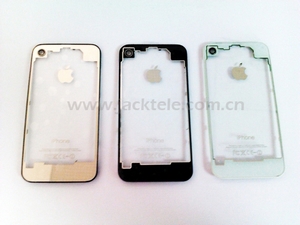 Iphone 4 Transparent Back Cover Assembly