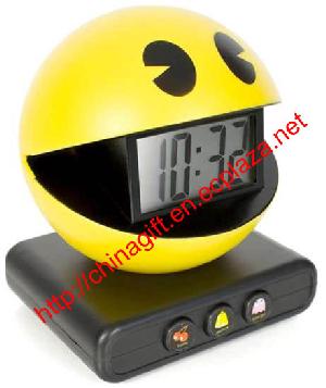 Pac-man Alarm Clock