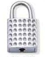 Rhinestone Lock