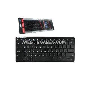 Bluetooth Wireless Keyboard Black For Ps3 / Pc / Mobile / Iphone / Ipad