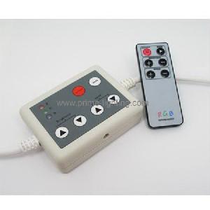 Rgb Led Controller With 6 Keys Ir Controller