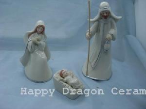 Ceramic Nativity Sets, Nativity Scene, Religious Figurines, Christmas Decoration, Manfacturer