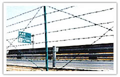 Anti-theft Fencing, Barbed Wire Fence