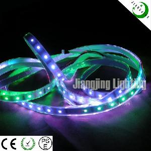 magic led strip light tube outside