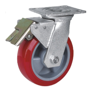 Industrial Cart Caster Wheel With Dual Brake China