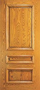 Ash Wood Door 890x2050mm With Solid / Mdf Panel