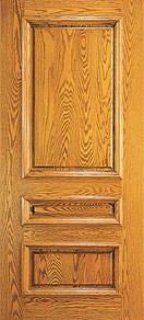 Ash Wood Door 890x2050mm With Solid / Mdf Panel