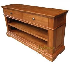 teak buffet shoes 2 drawer