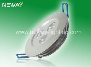 3 1w aluminum led ceiling downlights