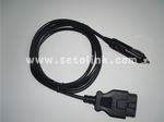 obd cigar lighter cable mc 075