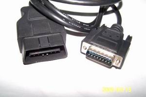 obdii male 16pin db15 obd cable