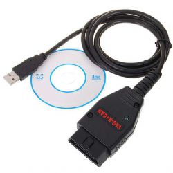 Vag-k Can Usb Vehicle Obd Cable With Software Cd