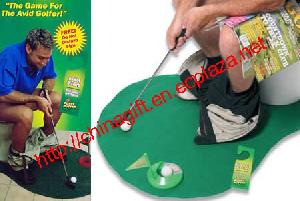 Toilet Golf Potty Putter Golf Game