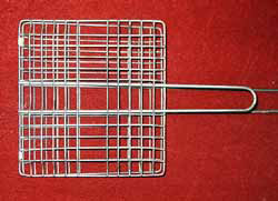 Stainless Steel Grill Grid Baskets For Food Processing