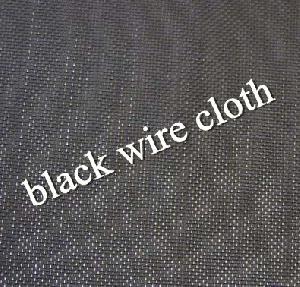 0.45mm Black Wire Cloth 18x18mesh