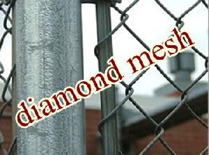 304 Grade Chain Link Mesh, Cyclone Fencing