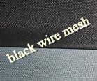 Black Wire Cloth / Dutch Weave