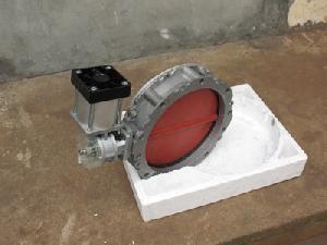 butterfly valve dust proof