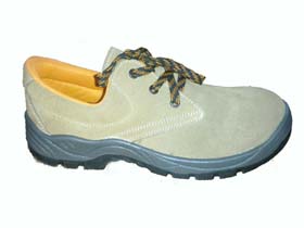 Suede Leather Safety Shoes