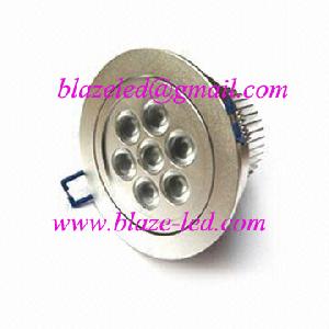 7w ce rohs recessed led downlights ceiling lights