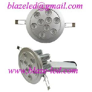 Dimmable Cree 27w 9 X 3w Led Ceiling Spotlights