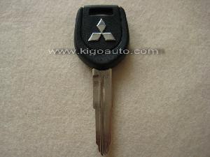 mitsubishi transponder key silver logo mit11