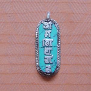 Tibetan Om Mantra Symbol Amulets