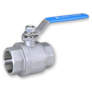 Titanium Ball Valve Threaded End Ta2, Gr C3 Material Full Port Design 1000 Psi Npt, Bspt, Bsp, Din