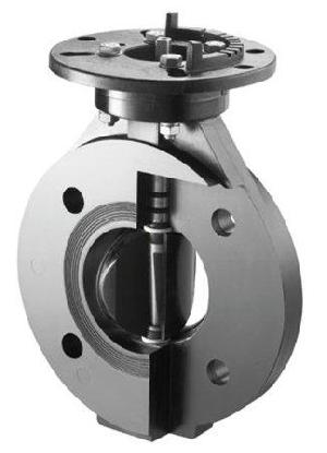 Titanium Butterfly Valve Flanged End Api 609 Standard Ta2, Grade C3 Material 150# 300# Api 598 Tst