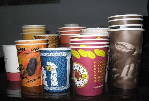 coffee paper cups 6oz 22oz