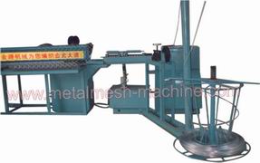 Semi-automatic Diamond Wire Mesh Chain Link Fence Machine