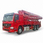 Pump Truck With Maximum Speed Of 92kph And Minimum Turning Radius Of 7, 600mm Pump Truck Qdz5280thb