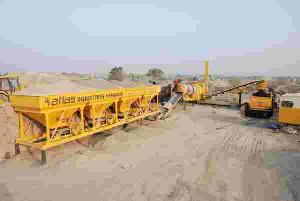 atlas drum mix plant dm 350 sold