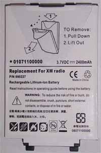 Xm Radio Battery For Delphi Txm1000