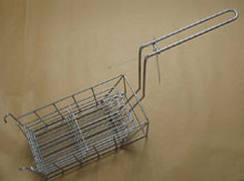 Nickel Plated Frying Basket / Fry Basket