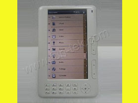 The Best 7 Inch Color C-paper Tft-lcd Ereader Ebook Reader Mws-eb7a For Italian And French Students
