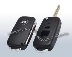 Hyundai 1button Flip Shell Black For Elantra