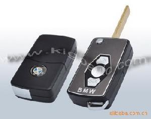 Bmw 3button Flip Shell Metal Penal