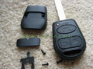 Landrover 3button Remote Key Shell Hu92 New Model