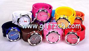 Big Silicone Slap Watch