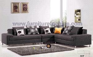 High Quality Modern Sectional Corner Leisure Sofa, Home L Shape Seat, Living Room Furniture