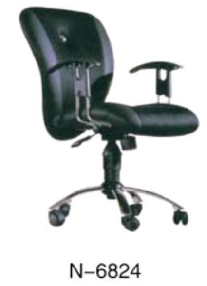 Office Swivel Chair With Adjustable Arm Rests, Computer Lift Mesh Seat, Furniture