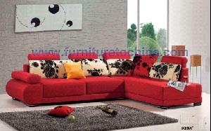 Upholstery Modern Fabric Sectional Sofa, Living Room Leisure Corner Seat, Home Furniture