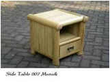 Side Table Mozaik Antique Rattan