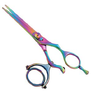 Barber Scissors-revolving Thumb Professional Barber Scissors