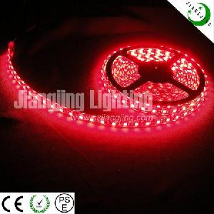 5050 Smd Flexible Led Strip With 60pcs Red Lights