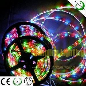 changing rgb 3528 led flexible ribbon 5m 60leds meter