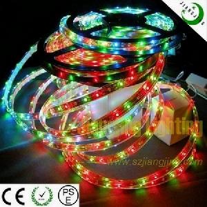 Color Changing Rgb 3528 Led Flexible Rope, 5m 60leds Per Meter