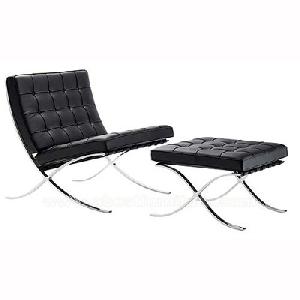 ludwig mies van der rohe barcelona chair ottoman