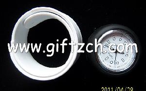 Changable Strap Silicone Slap Watch